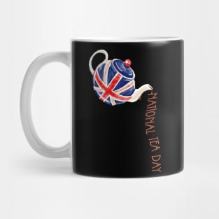 National Tea Day, Union Jack Teapot Mug